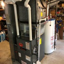 After: SARATOGA SPRINGS GAS FURNACE REPLACEMENT