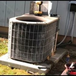 Before: Air Conditioner replacement