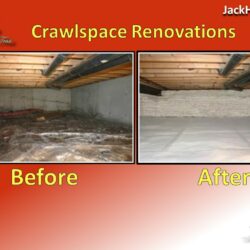 crawlspace renovations before and after