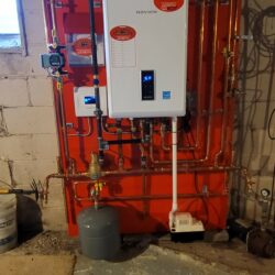 AFTER WE INSTALLED A NEW COMBI NAIVEN BOILER IN HUDSON FALLS