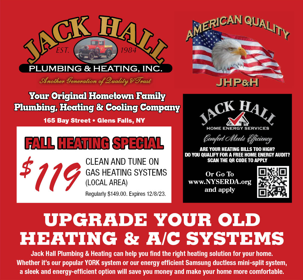 Current HVAC Specials Jack Hall Plumbing Heating Inc   JackHall Fall Special 2023 